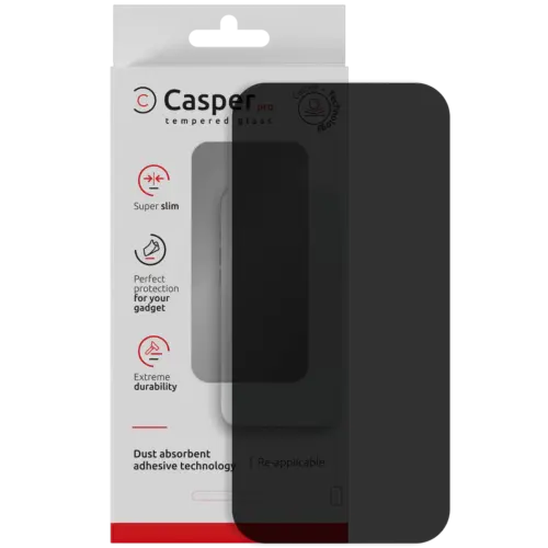 Casper Pro Tempered Glass For iPhone Air (Retail Pack) (Privacy)