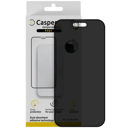 Casper Pro Edge Tempered Glass For iPhone Air (Retail Pack) (Privacy)