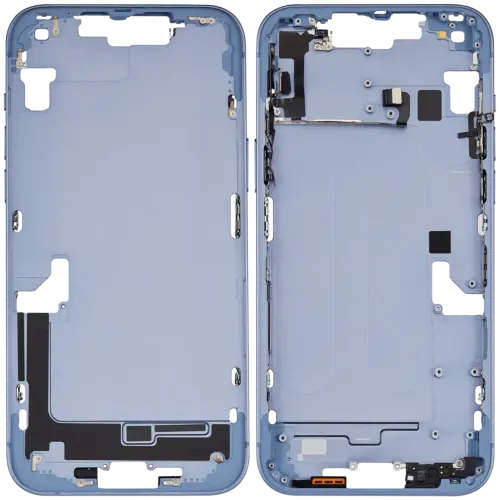 Mid-cadre châssis W/ Small Parts pour iPhone 14 Plus (EU / Global Version) (Used OEM Pull: Grade B) (bleu) – Image 2