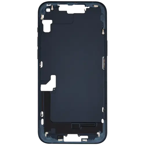 Mid-Frame Housing W/ Small Parts For iPhone 14 Plus (EU / Global Version) (Used OEM Pull: Grade B) (Midnight) – Image 4