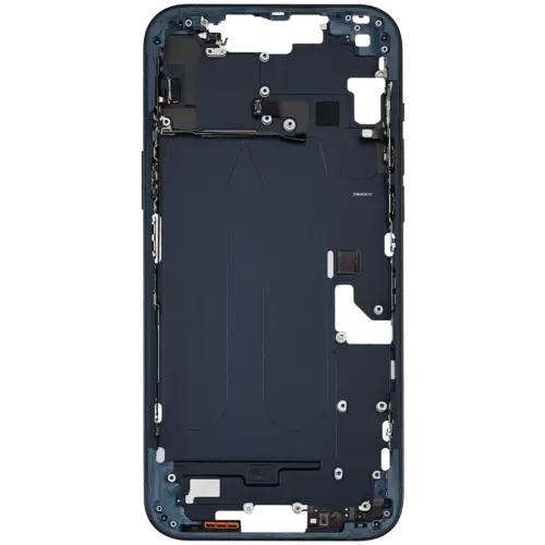 Mid-Frame Housing W/ Small Parts For iPhone 14 Plus (EU / Global Version) (Used OEM Pull: Grade B) (Midnight) – Image 5