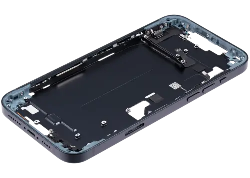 Mid-Frame Housing W/ Small Parts For iPhone 14 Plus (EU / Global Version) (Used OEM Pull: Grade B) (Midnight) – Image 7