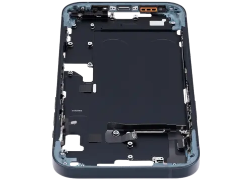 Mid-Frame Housing W/ Small Parts For iPhone 14 Plus (EU / Global Version) (Used OEM Pull: Grade B) (Midnight) – Image 8