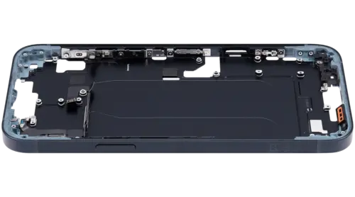 Mid-Frame Housing W/ Small Parts For iPhone 14 Plus (EU / Global Version) (Used OEM Pull: Grade B) (Midnight) – Image 10