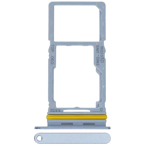 Dual Sim Card Tray For Samsung Galaxy A17 4G (A175 / 2025) (Premium) (Light blue)