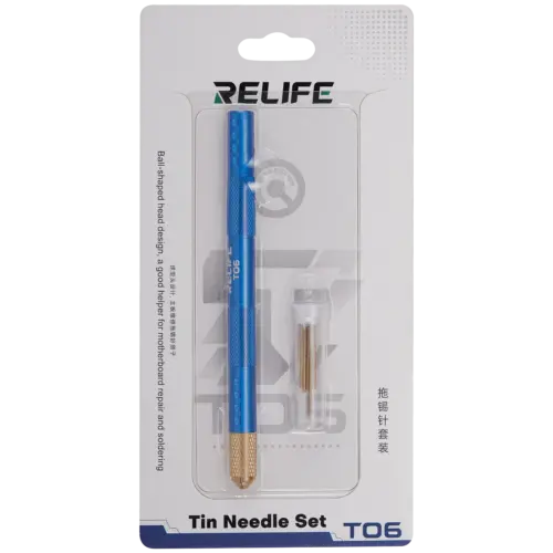 T06 Tin Needle Set For Motherboard Repair Desoldering (Relife) – Image 2