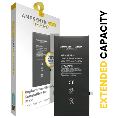 Batterie de remplacement pour iPhone XR (AmpSentrix Pro Extended) – Image 2