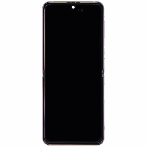 Inner OLED Assembly With Frame For Samsung Galaxy Z Flip 3 5G (US & International) (Refurbished) (Lavender) – Image 4