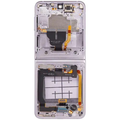 Inner OLED Assembly With Frame For Samsung Galaxy Z Flip 3 5G (US & International) (Refurbished) (Lavender) – Image 5