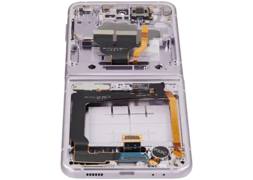 Inner OLED Assembly With Frame For Samsung Galaxy Z Flip 3 5G (US & International) (Refurbished) (Lavender) – Image 9