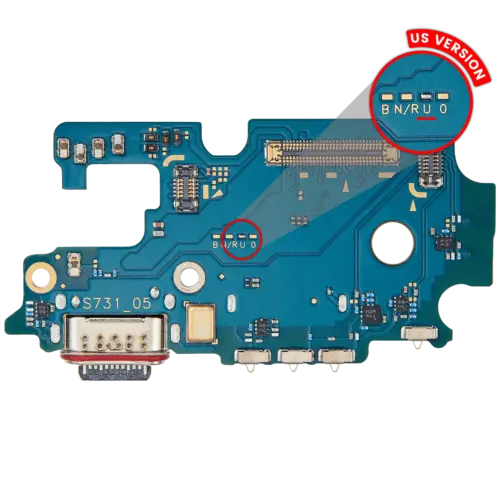 Charging Port Board With Sim Card Reader For Samsung Galaxy S25 FE 5G (S731U) (US Version) (Premium)
