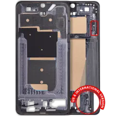 Mid-cadre châssis compatible pour Samsung Galaxy S25 Edge 5G (US & International Version) (Titanium Jetblack)
