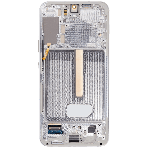 Bloc écran OLED avec cadre pour Samsung Galaxy S22 Plus 5G (Used OEM Pull: Grade B/C) (blanc) – Image 5