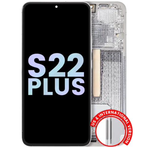 OLED Assembly With Frame For Samsung Galaxy S22 Plus 5G (Service Pack) (White)