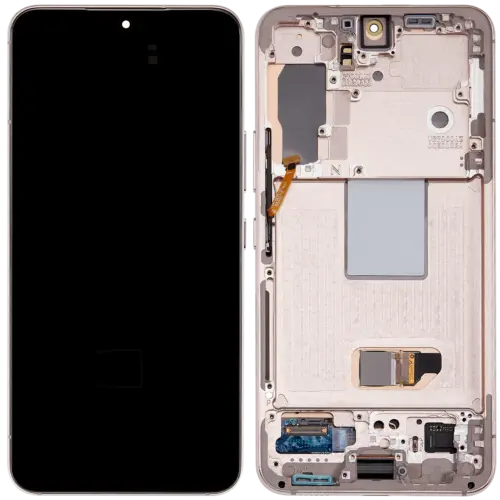 Bloc écran OLED avec cadre pour Samsung Galaxy S22 5G (Service Pack) (Violet) – Image 2