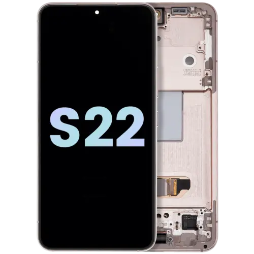 Bloc écran OLED avec cadre pour Samsung Galaxy S22 5G (Service Pack) (Violet) – Image 3