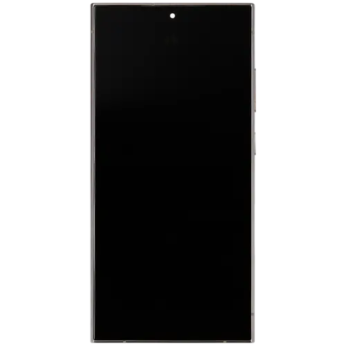 Bloc écran OLED avec cadre pour Samsung Galaxy S24 Ultra (reconditionné) (Titanium Gray) – Image 4