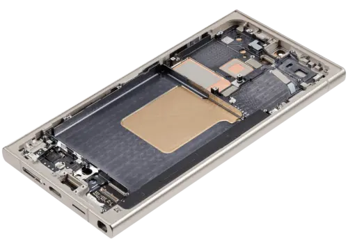 Bloc écran OLED avec cadre pour Samsung Galaxy S24 Ultra (reconditionné) (Titanium Gray) – Image 7