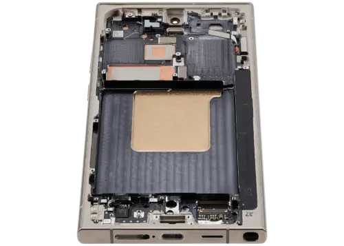 Bloc écran OLED avec cadre pour Samsung Galaxy S24 Ultra (reconditionné) (Titanium Gray) – Image 8