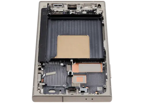 Bloc écran OLED avec cadre pour Samsung Galaxy S24 Ultra (reconditionné) (Titanium Gray) – Image 9