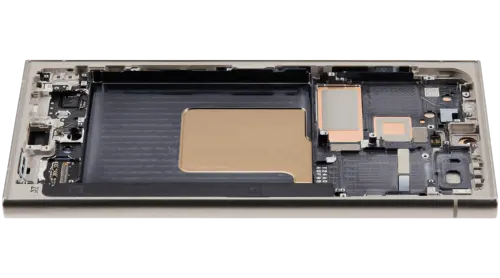 Bloc écran OLED avec cadre pour Samsung Galaxy S24 Ultra (reconditionné) (Titanium Gray) – Image 11