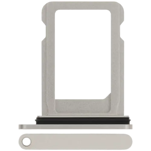 Single Sim Card Tray For iPhone 12 Mini / 13 Mini (White)