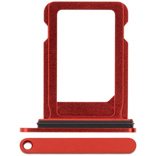 Single Sim Card Tray For iPhone 12 Mini / 13 Mini (Red)