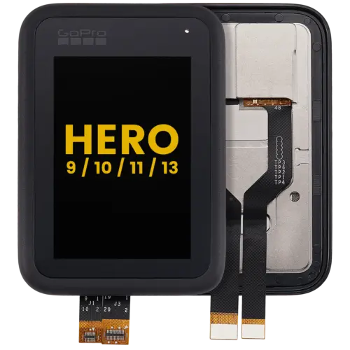 LCD Display Touch Screen With Frame For GoPro Hero 9 / 10 / 11 / 13