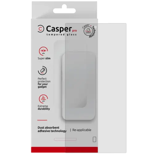Casper Pro Tempered Glass For Samsung Galaxy S24 Ultra 5G (Retail Pack) (Clear)