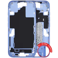 Mid-cadre châssis W/ Small Parts pour iPhone 16 (EU / Global Version) (Used OEM Pull: Grade A) (Ultramarine)
