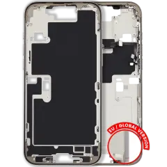 Mid-cadre châssis W/ Small Parts pour iPhone 16 Pro Max (EU / Global Version) (Used OEM Pull: Grade A) (Desert Titanium)