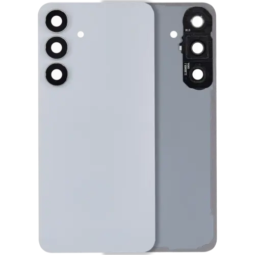 Back Cover Glass With Camera Lens For Samsung Galaxy S25 FE (No Logo) (Aftermarket Plus) (Icyblue)