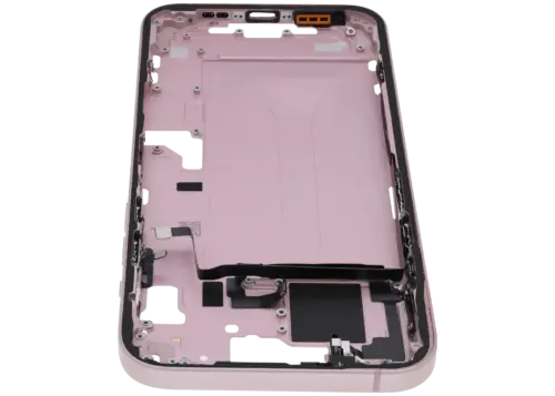 Mid-Frame Housing W/ Small Parts For iPhone 15 Plus (US Version) (Used OEM Pull: Grade A) (Pink) – Image 9