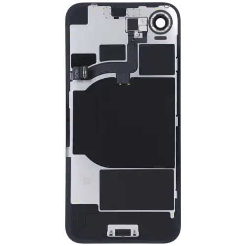 Vitre arrière avec aimant MagSafe, NFC et nappe de lampe torche pour iPhone 16e (Pièce d'origine constructeur) (Blanc) – Image 6