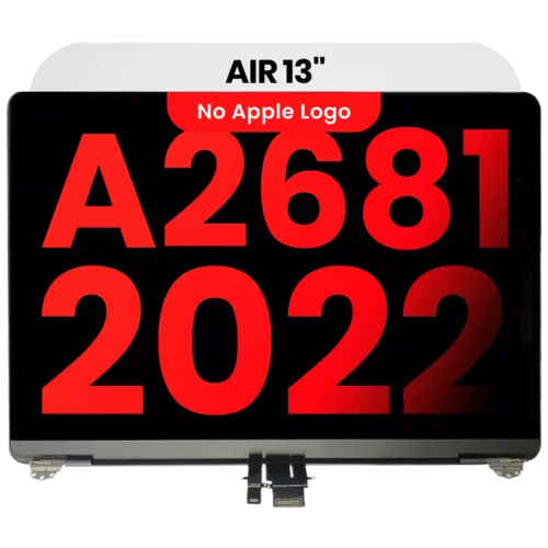 Complete LCD Display Assembly For MacBook Air 13" (A2681 / Mid 2022) (Aftermarket Plus) (Silver)