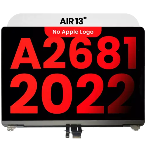 Complete LCD Display Assembly For MacBook Air 13" (A2681 / Mid 2022) (Aftermarket Plus) (Starlight)