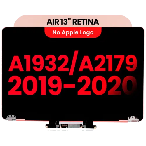 Écran LCD complet pour MacBook Air 13" A1932 (2019) / A2179 (2020) (Aftermarket Plus) (Or rose)