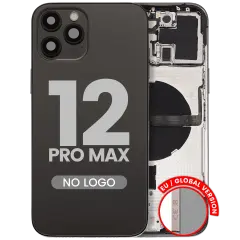Back châssis W/ Small Parts pour iPhone 12 Pro Max (EU / Global Version) (compatible qualité supérieure) (graphite)