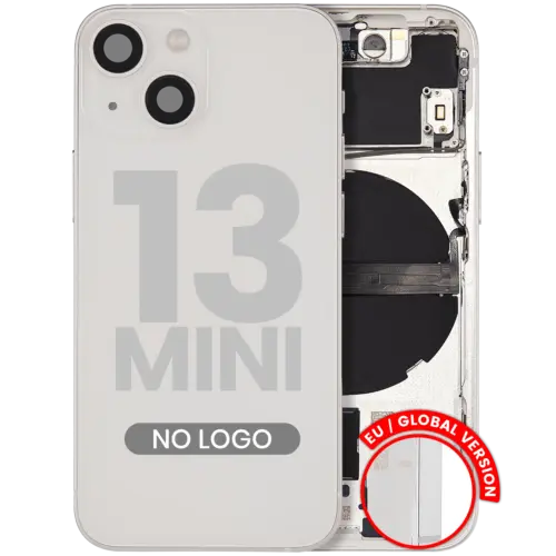 Back châssis W/ Small Parts pour iPhone 13 Mini (EU / Global Version) (compatible qualité supérieure) (lumière stellaire) – Image 3