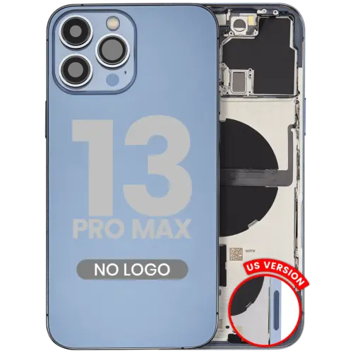 Back châssis W/ Small Parts pour iPhone 13 Pro Max (US Version) (compatible qualité supérieure) (Sierra Blue)