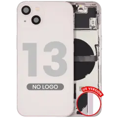 Back châssis W/ Small Parts pour iPhone 13 (US Version) (compatible qualité supérieure) (rose)