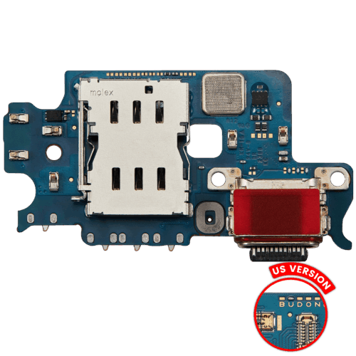 Charging Port Board With Sim Card Reader For Samsung Galaxy S23 5G (S911U) (US Version) (Premium)
