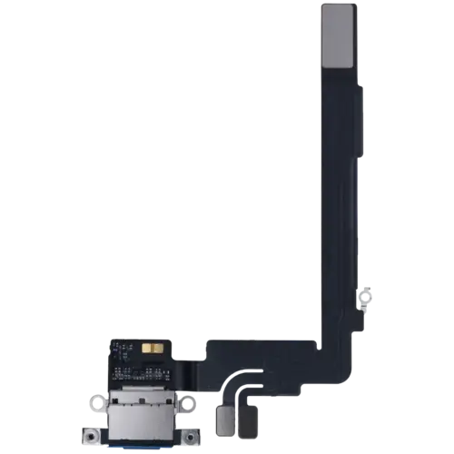 Charging Port Flex Cable With Board For iPhone 16 Pro Max (Genuine OEM) (Black Titanium)