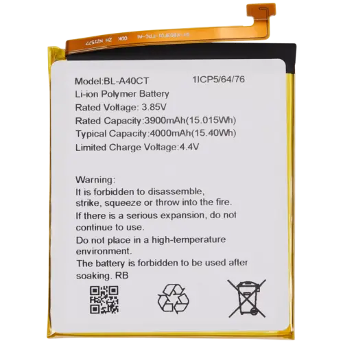 Replacement Battery For Cricket Innovate E 5G (BL - A40CT)