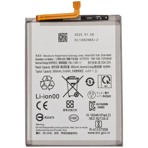 Replacement Battery For Samsung Galaxy A26 5G (A266 / 2025) / A16 5G (A166P / 2024) / A16 4G (A165 / 2024) (EB-BA166ABY)