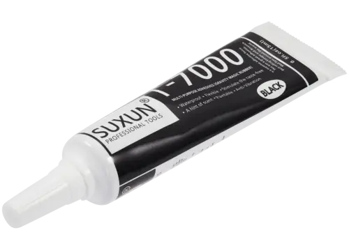 Colle noire multi-usages haute résistance T7000 (15 ml / Suxun) (Noir) – Image 5