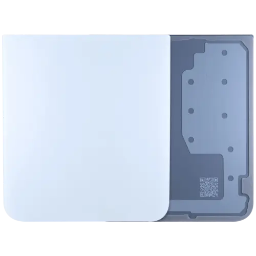 Bottom Back Cover Glass For Samsung Galaxy Z Flip 7 FE 5G (Service Pack) (White)