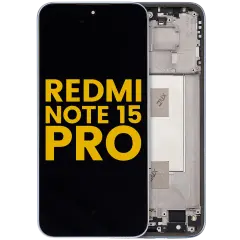 OLED Assembly With Frame For Xiaomi Redmi Note 15 Pro 5G (Refurbished) (Glacier Blue)