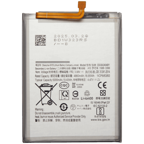 Replacement Battery For Samsung Galaxy A24 4G (A245 / 2023) (EB-BA245ABY)