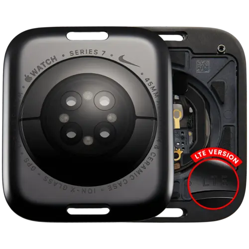 Back Cover Assembly For Watch Series 7 (45mm) (LTE Version) (Nike)
